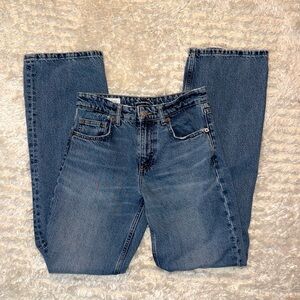 Zara Relaxed Fit Blue Jeans